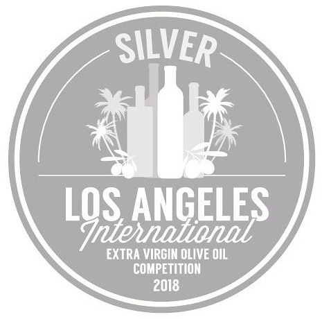 Los Angeles 2018 Silver Medal Award - Olive Oil Competition 2017 (490x490), Png Download