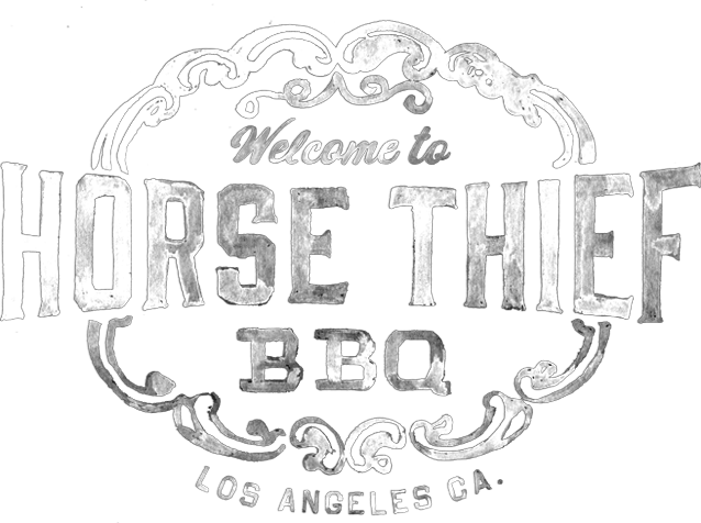 Horsethief - Horse Thief Bbq (638x476), Png Download