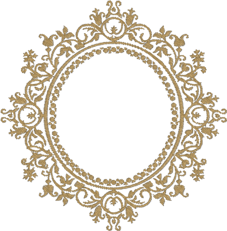 Monogramas Arabescos (800x800), Png Download