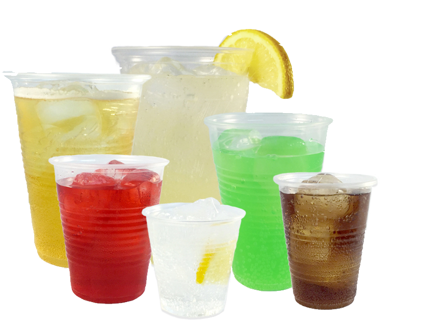 De Su Acabado, Estos Vasos Son Perfectos Para Su Utilización - Juice Plastic Cup Png (1000x750), Png Download