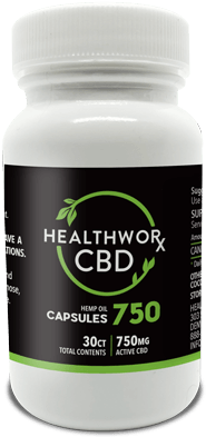 750mg Cbd Capsules - Cannabidiol (500x500), Png Download