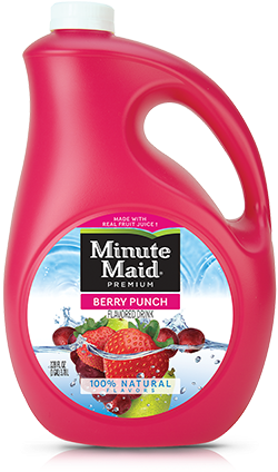 Berry Punch - Minute Maid Berry Punch (270x480), Png Download