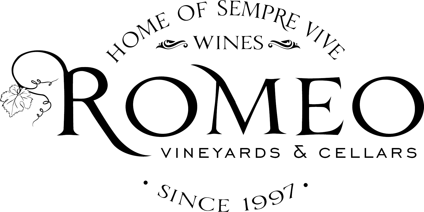 Romeo Vineyards & Cellars - Png Romeo (1807x904), Png Download