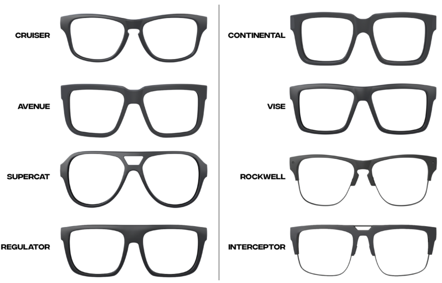 At-home Frame Fit Kit - フォト プロップス 素材 メガネ (899x598), Png Download