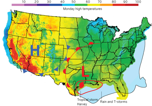 Scng Heatwave - Hurricane Map California (498x358), Png Download