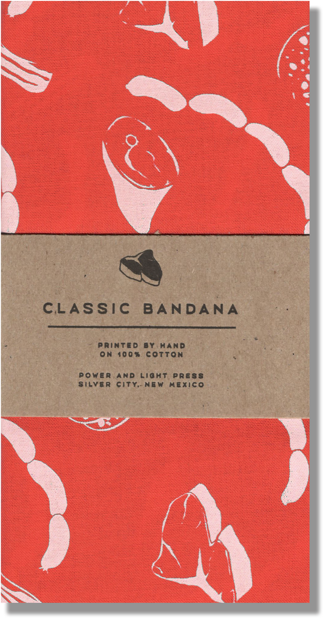 Meat Bandana - Meat (686x1280), Png Download