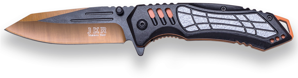 Jkr Navaja Asistida Estilete, Hoja En Acero Inox 7,8 - Blade (1024x768), Png Download