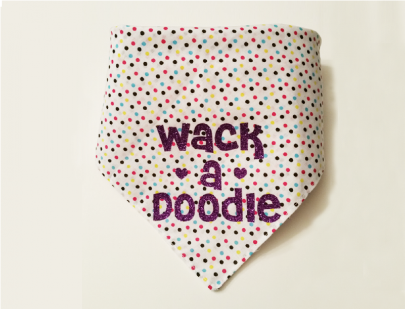Pet Bandana Personalized With Glitter Vinyl - Pet (800x800), Png Download