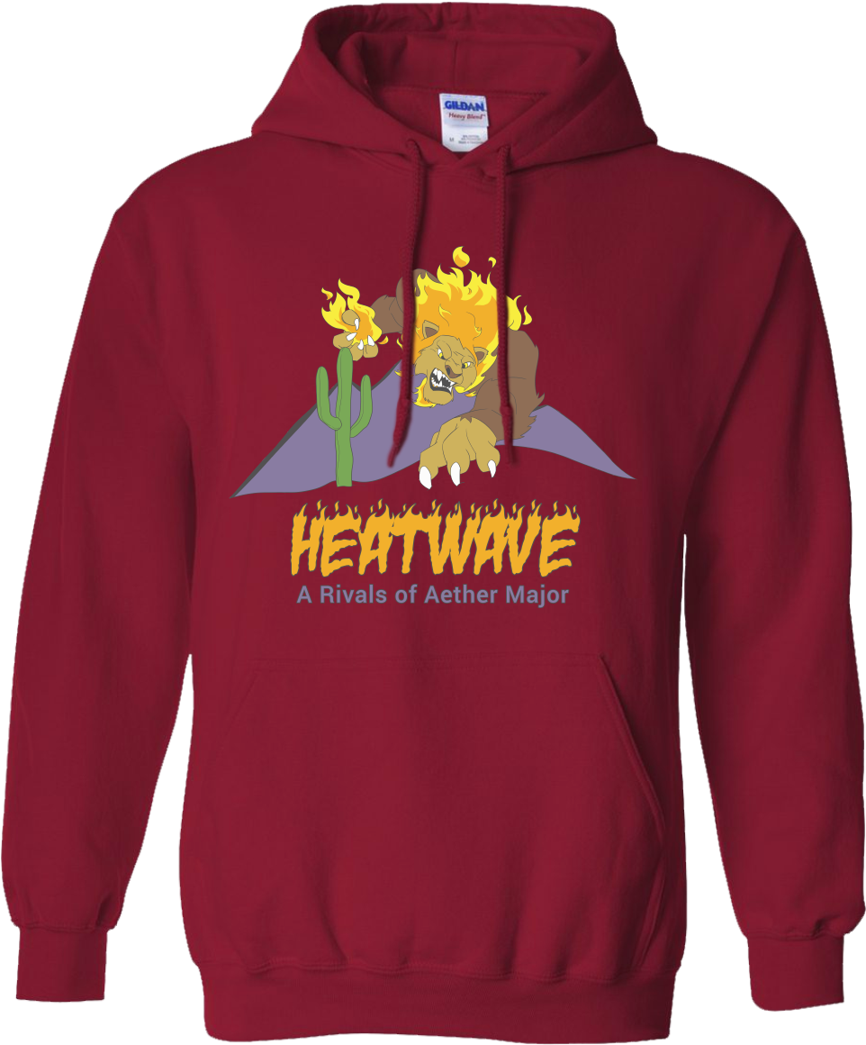 Heat Wave Pullover Hoodie - Hoodie (1000x1250), Png Download