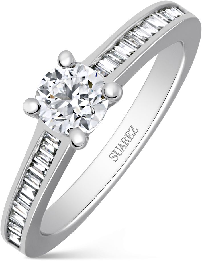 Anillo Compromiso Suarez - Suarez Solitario (1200x1200), Png Download