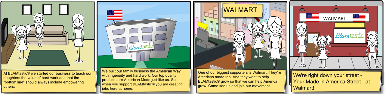 A Made In America Street - Cartoon (1290x320), Png Download