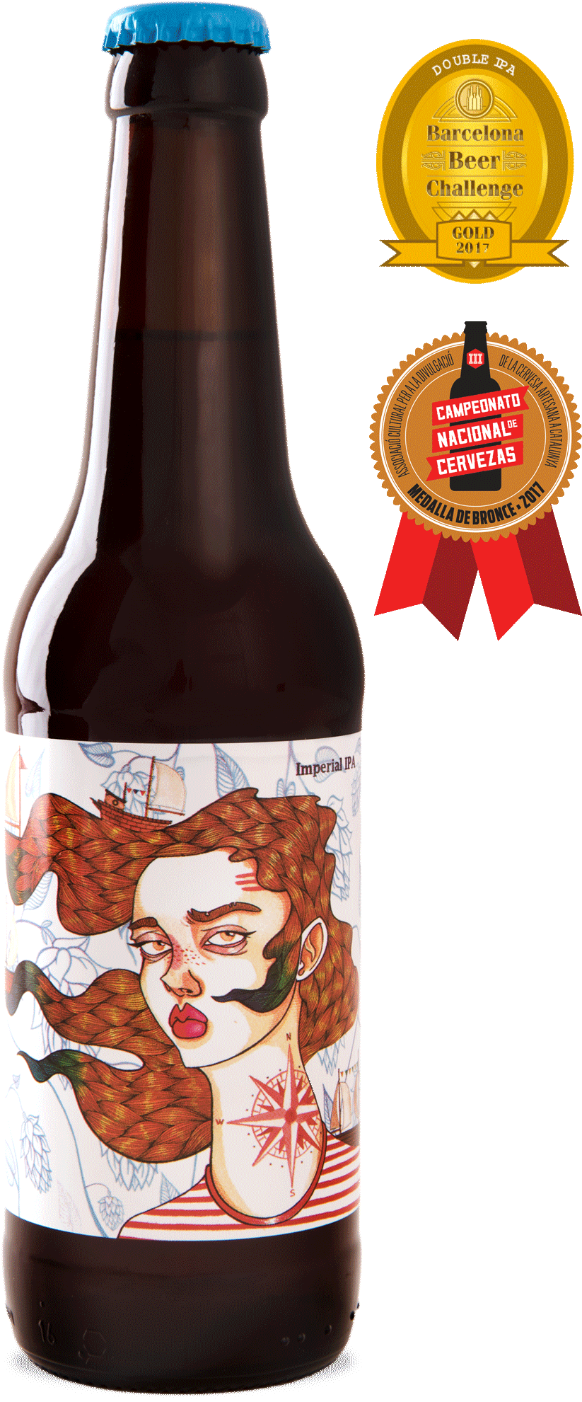 Cerveza Artesana Althaia Mistral (1339x2362), Png Download
