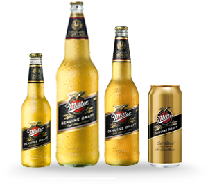 Nuestros Calibres - Cerveza Miller (320x377), Png Download
