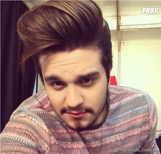 Luan Santana Com Bigode Ou Sem Bigode Vamos Combinar - Moderno Corte De Cabelo Masculino (950x619), Png Download