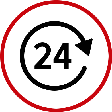 Open 24 Hours - Availability Icon (400x400), Png Download