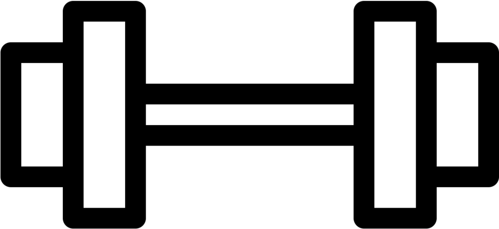 Powerhouse Gym Aurora Is Open 24 Hours A Day, 7 Days - Gym Line Icon (1000x1000), Png Download