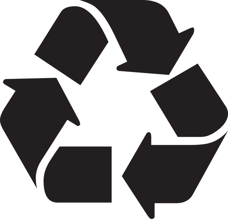 Logo Reciclaje Png - Recycle Black Icon (748x720), Png Download