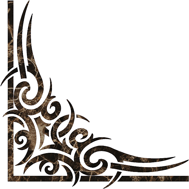 Download Moldura Canto Tribal Lucianoballack Moldura De Canto Png Full Size Png Image Pngkit