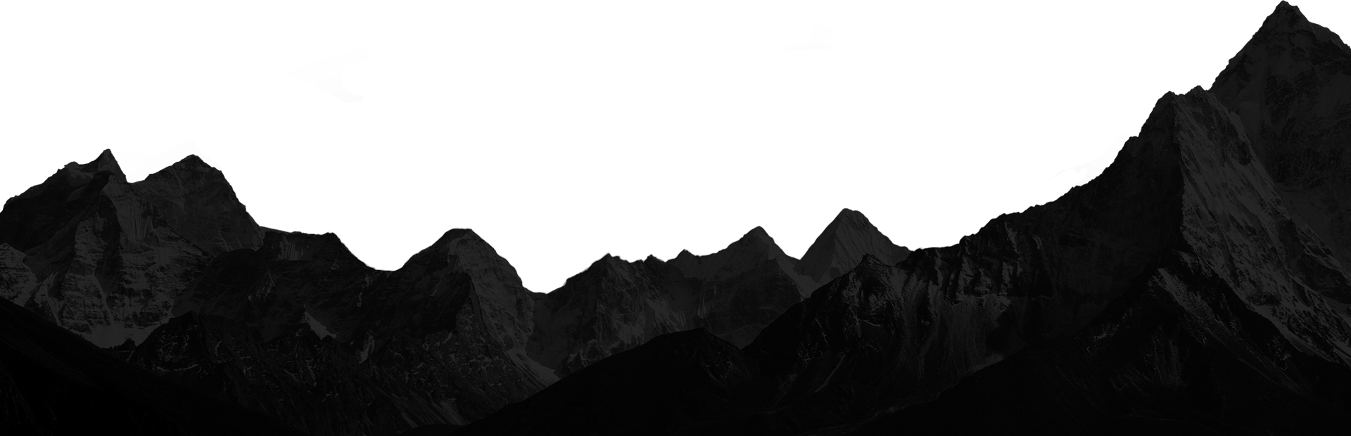 Montañas En Png (1920x620), Png Download