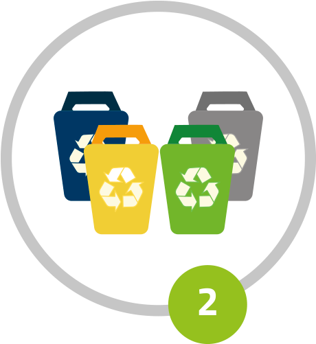 Limpia Y Separa Tus Residuos Reciclables - Recycling (500x500), Png Download