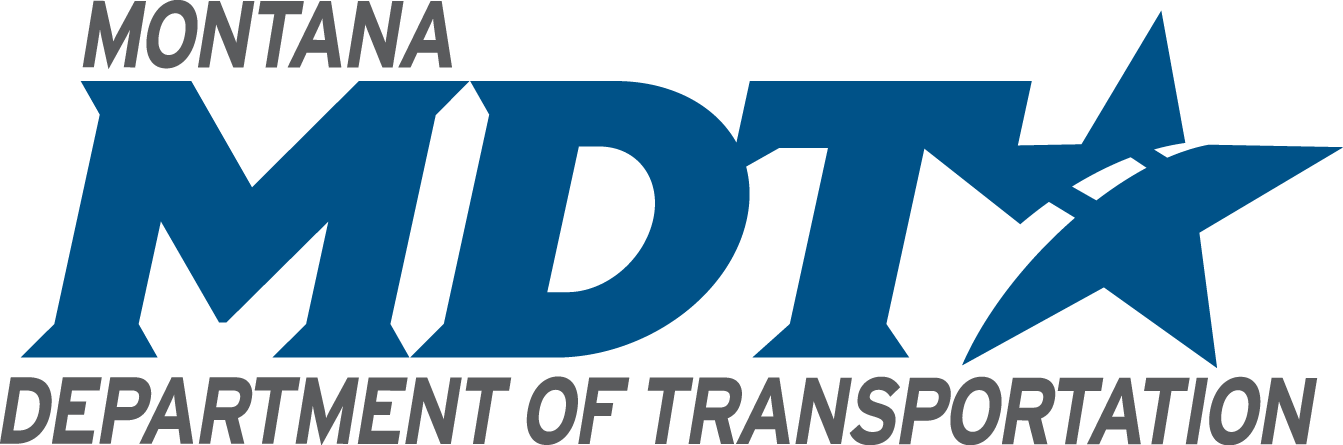 Montana Department Of Transportation - Montana Dot Logo (1343x445), Png Download