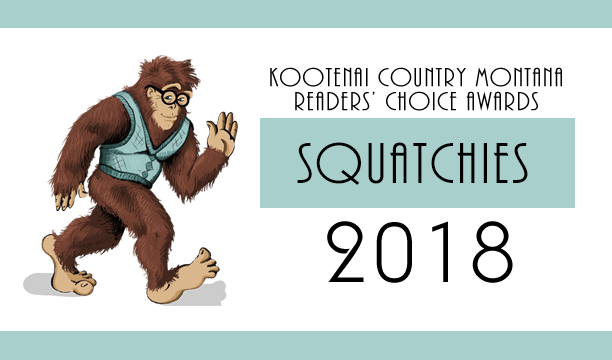 The 2018 Squatchies Kootenai Country Montana's Readers' - Kootenai Country Montana (612x360), Png Download