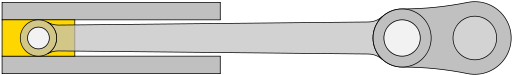 Slider Crank Animation - Circle (800x436), Png Download