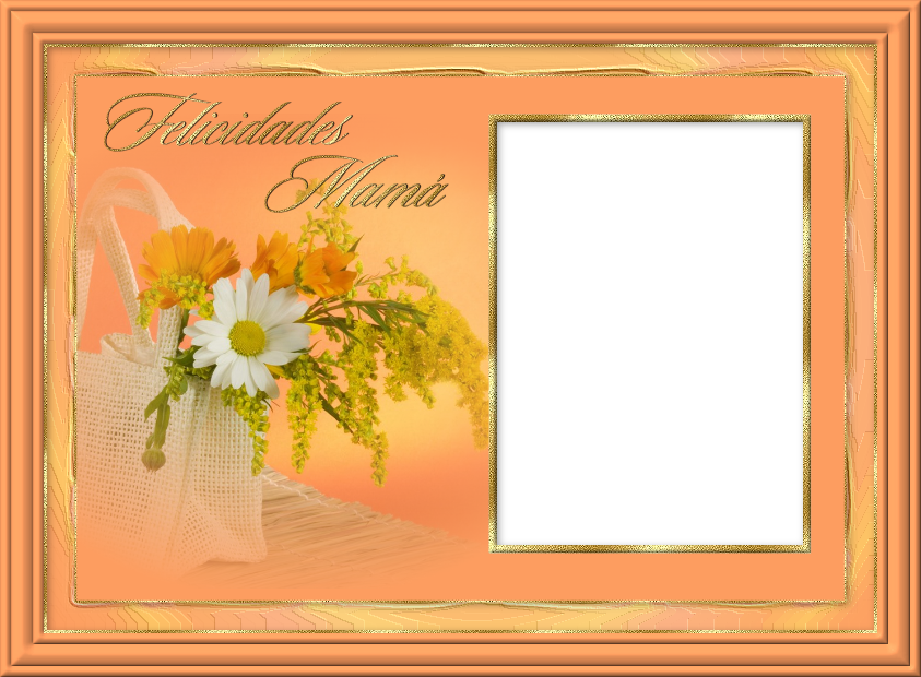 Marcos Para Fotos Dia De Las Madres (843x620), Png Download