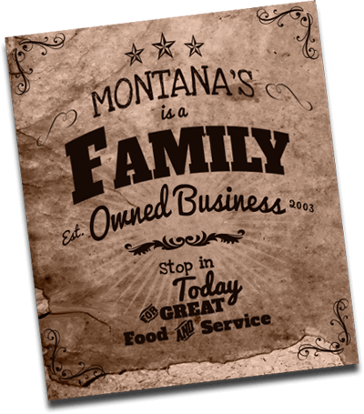 Montanas Family Owned Business-2003 - Business (400x455), Png Download