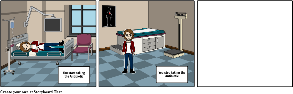 Antibiotics - Comics (1164x385), Png Download