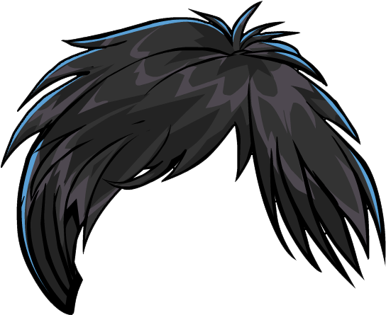Cabello De Club Penguin (610x453), Png Download