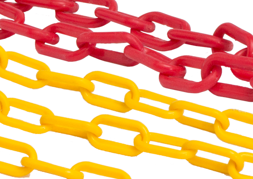 Cadena Plastica - Cadena Plastica De Seguridad (500x354), Png Download