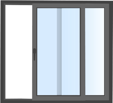 Ventana Corredera - Window (495x360), Png Download