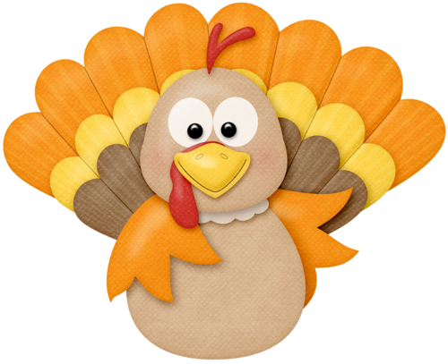 Lliella Autumnharvest Turkey - Thanksgiving Cookies Clipart Png (500x407), Png Download