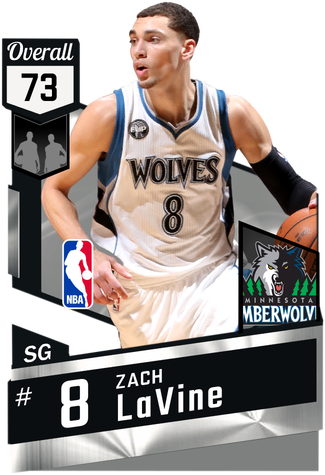 Zach Lavine Silver Card - Dejounte Murray Nba 2k18 (325x475), Png Download