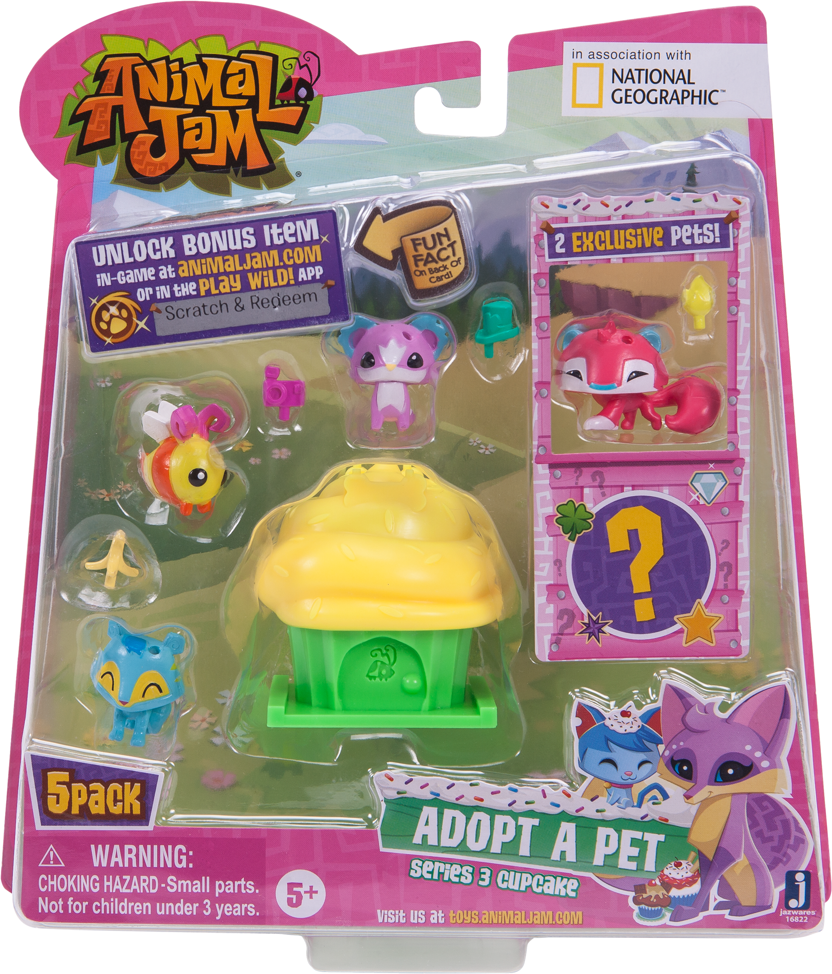 Animal Jam Aj Adopt A Pet Multipack (2139x2139), Png Download