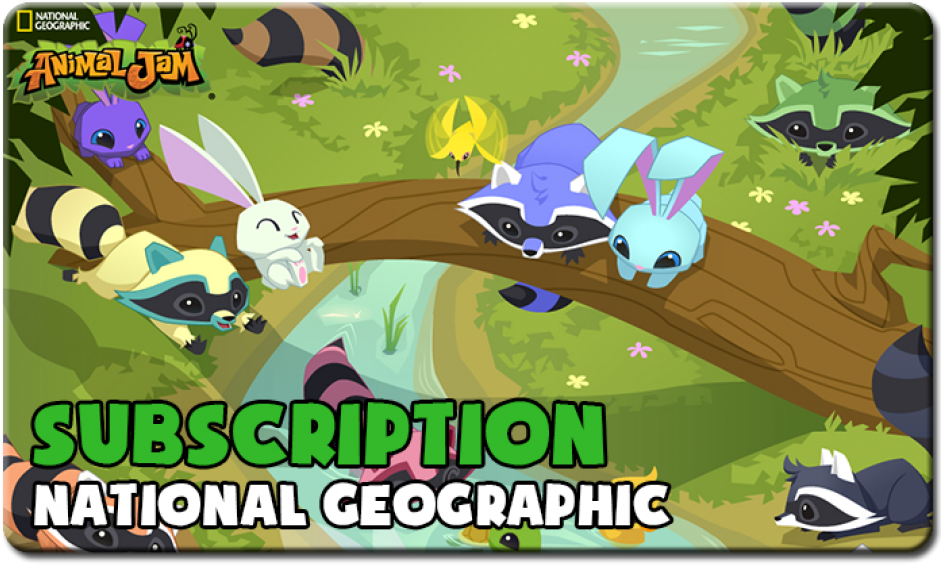 National Geographic Animal Jam (946x946), Png Download