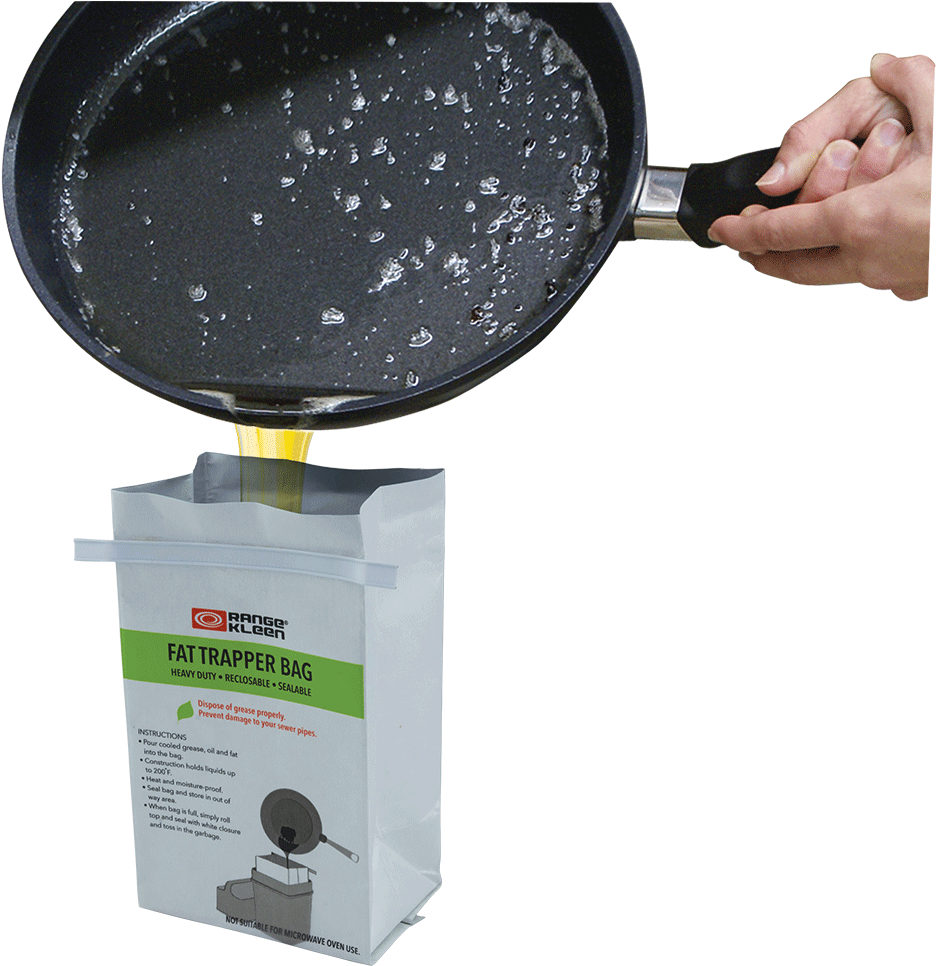 65105 Trap The Grease - Sauté Pan (1024x1024), Png Download