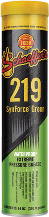40 Lb Pail 219 Synforce™ Green Waterproof Grease Nlgi - Schaeffer 219 Grease (450x450), Png Download