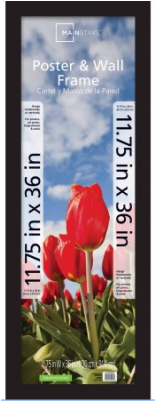 Poster Picture Frame Inch - 12 X 36 Poster Frame (400x400), Png Download