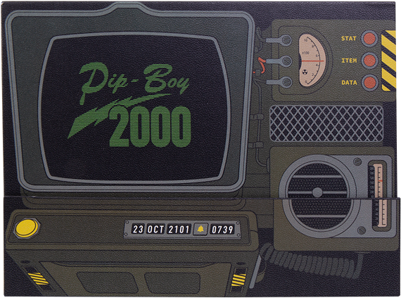 Pip-boy 2000 Mk Vi A5 Notebook - Zing Pop Culture Australia (600x600), Png Download