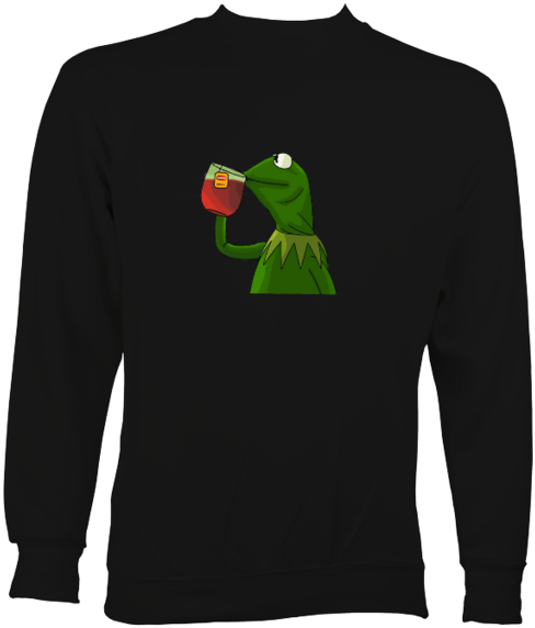 Kermit Tea - Sweater (580x580), Png Download