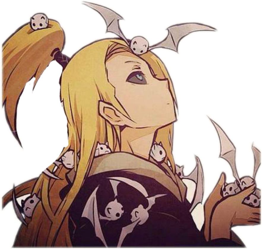 Deidara Anime@deidara Narutoshippuden Naruto Anime - Deidara (1024x1024), Png Download