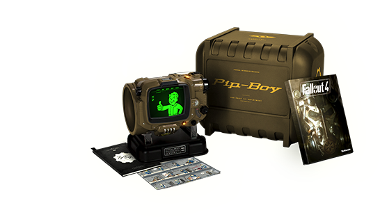 Win A Pip Boy - Fallout 4: Pip-boy Edition [pc Game] (546x312), Png Download