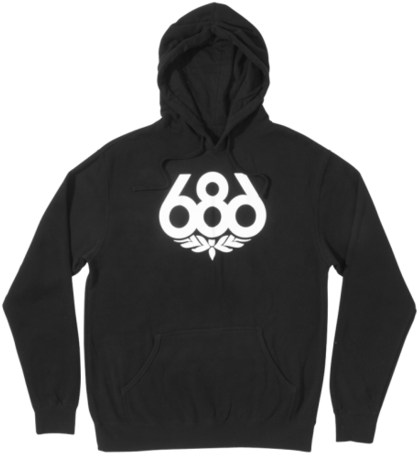 686 Men's Wreath Pullover Hoody - Hoodie (430x600), Png Download