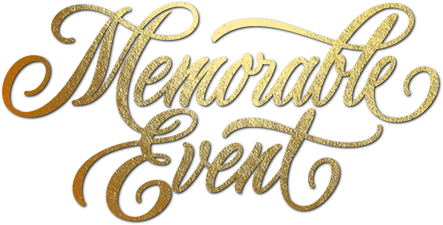 Memorable Event Logo - Logo (1812x920), Png Download