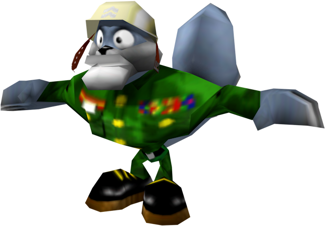 Download Zip Archive - Conker's Bad Fur Day General (750x650), Png Download