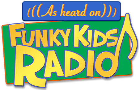 As Heard On Funky Kids Logo - Juice Box (472x326), Png Download