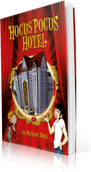 In Honor Of Michael Dahl's New Book, Hocus Pocus Hotel, - Hocus Pocus Hotel [book] (386x709), Png Download
