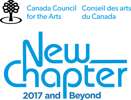 Cca Newchapter Logo Transparent-e - Canada Council New Chapter (459x351), Png Download